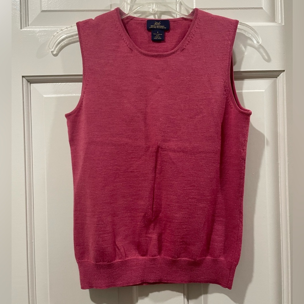 Brooks Brothers Rose Sweater Vest